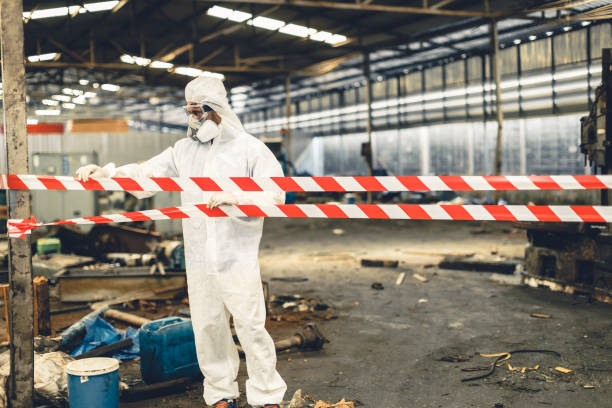 Professional Unattended Death Cleanup technician working in Elliott, IA